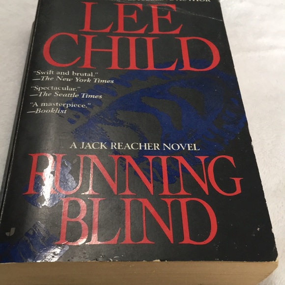Thomas Harris Red Dragon Greg Rucka A Fistful of Rain Lee Child Running Blind - Picture 2 of 7